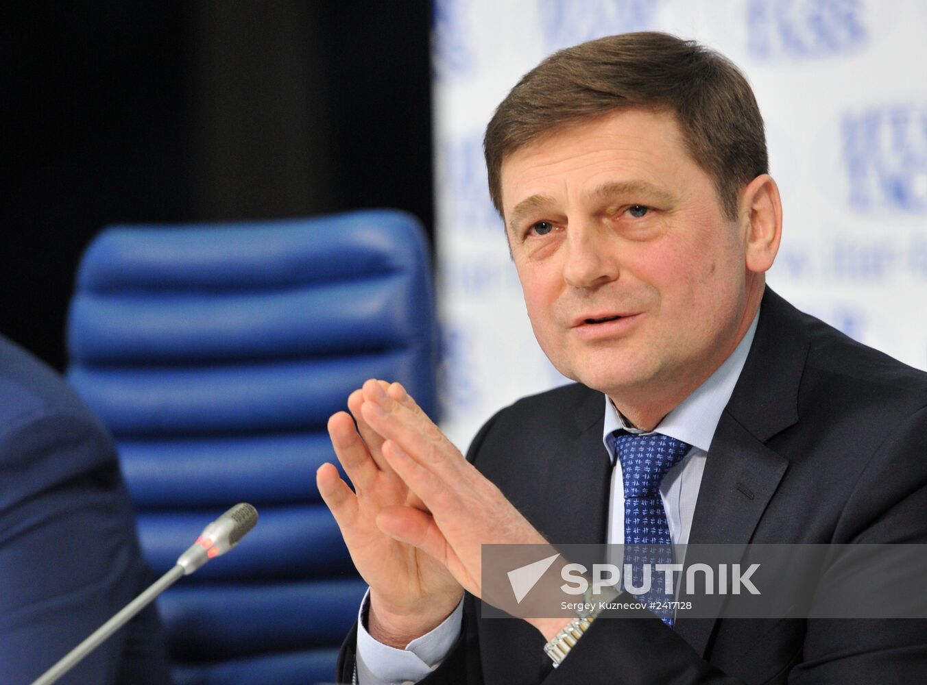 Press conference by Russia's Federal Space Agency and United Rocket and Space Corporation managers