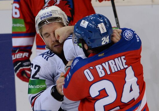 Ice hockey. KHL. Lev vs. Metallurg (4/23/2014)