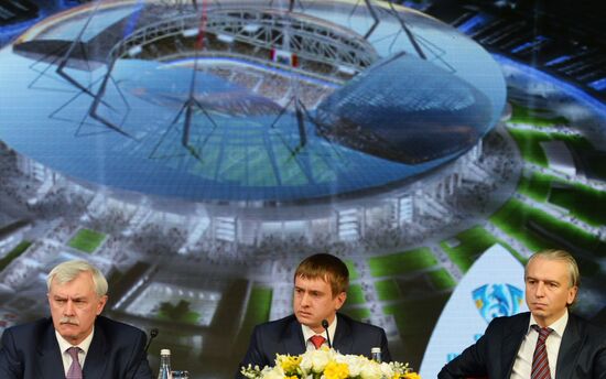 Presentation of Euro 2020 Bid Book