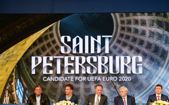 Presentation of Euro 2020 Bid Book