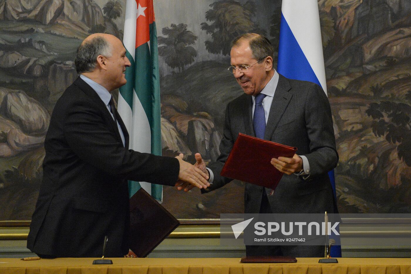 Meeting of Russian, Abkhaz and South Ossetia foreign ministers