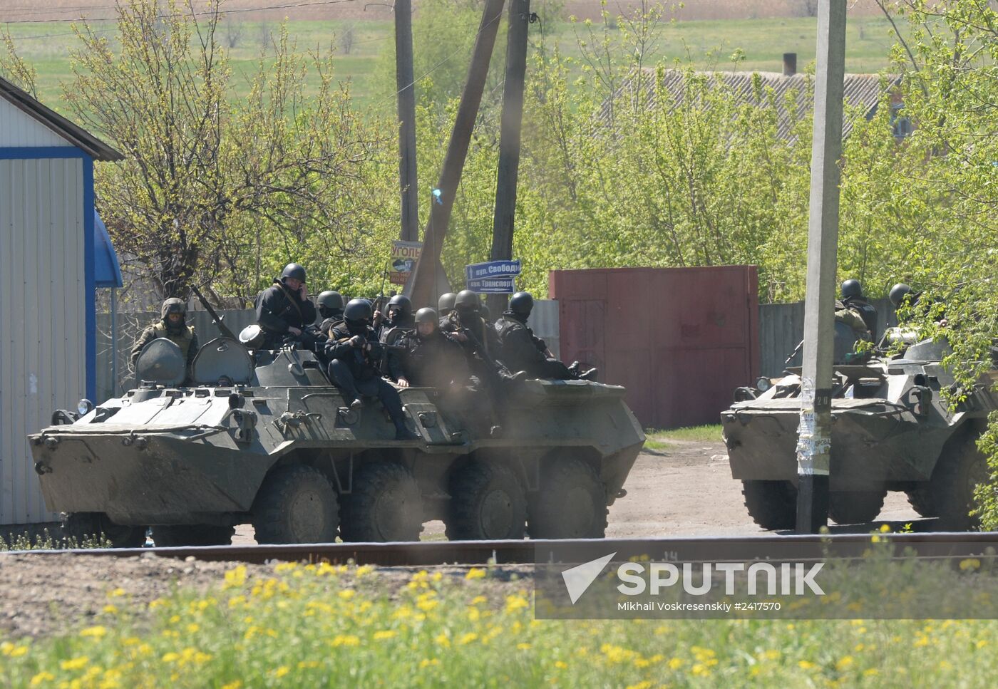 Situation near Slavyansk