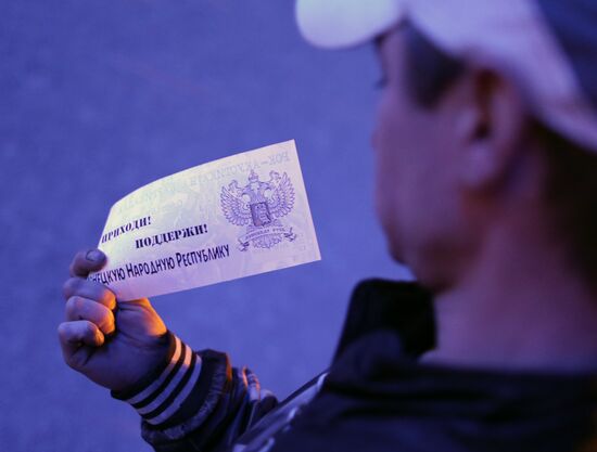 Situation in Donetsk