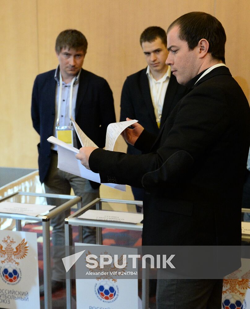 Russian Football Union's Executive Committee election