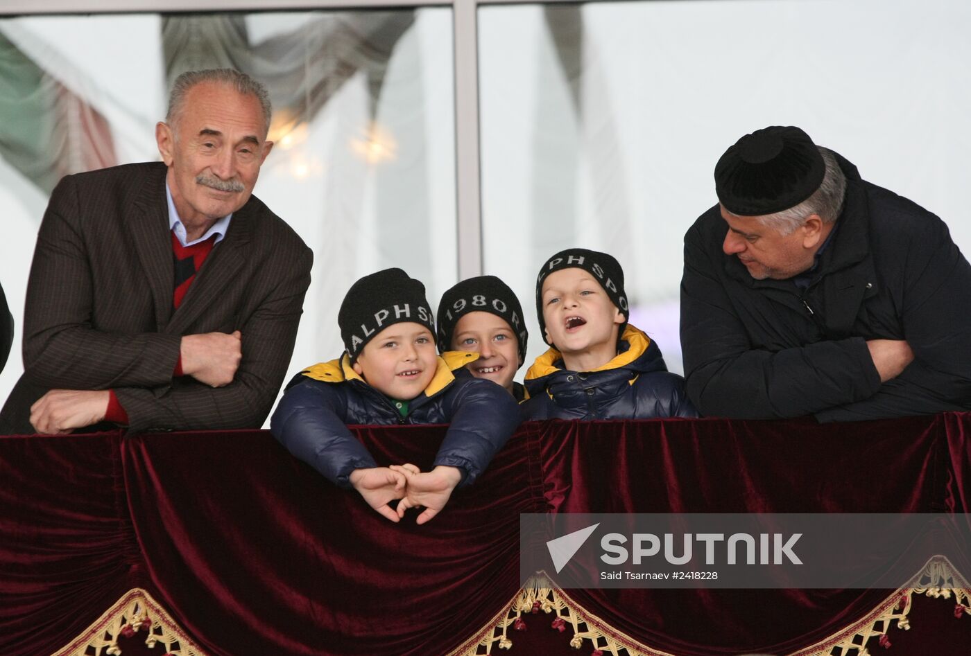 Horse race dedicated to Day of Peace in Gudermes
