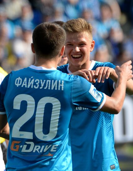 Russian Football Premier League. Zenit vs. Volga