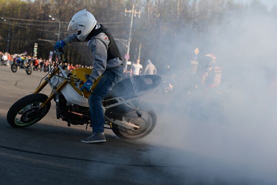 Motorcycle season kicks off in Moscow