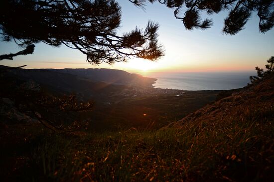 Russian cities. Yalta