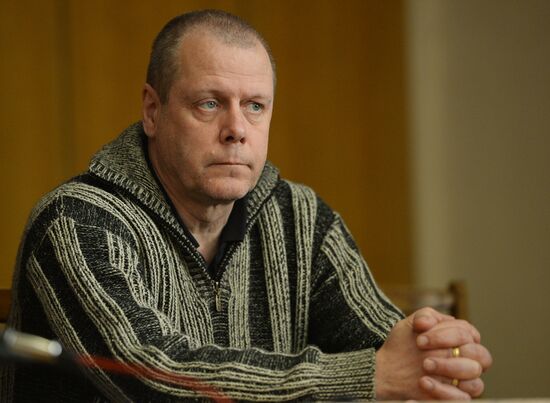 News conference by OSCE observers detained by self-defense forces in Ukraine