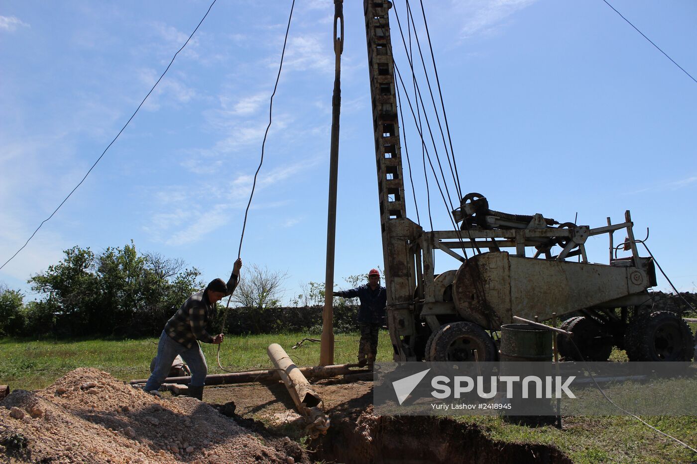 Update on fresh water supply in Crimea
