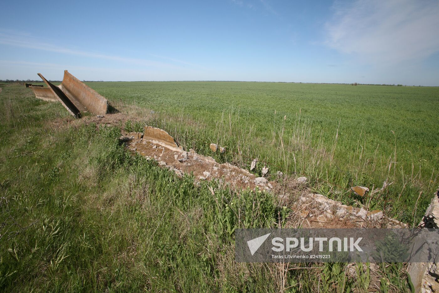 The situation with fresh water reserves in the Crimea