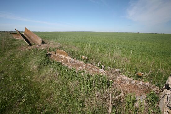 The situation with fresh water reserves in the Crimea