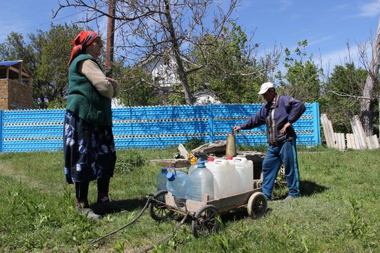 The situation with fresh water reserves in the Crimea