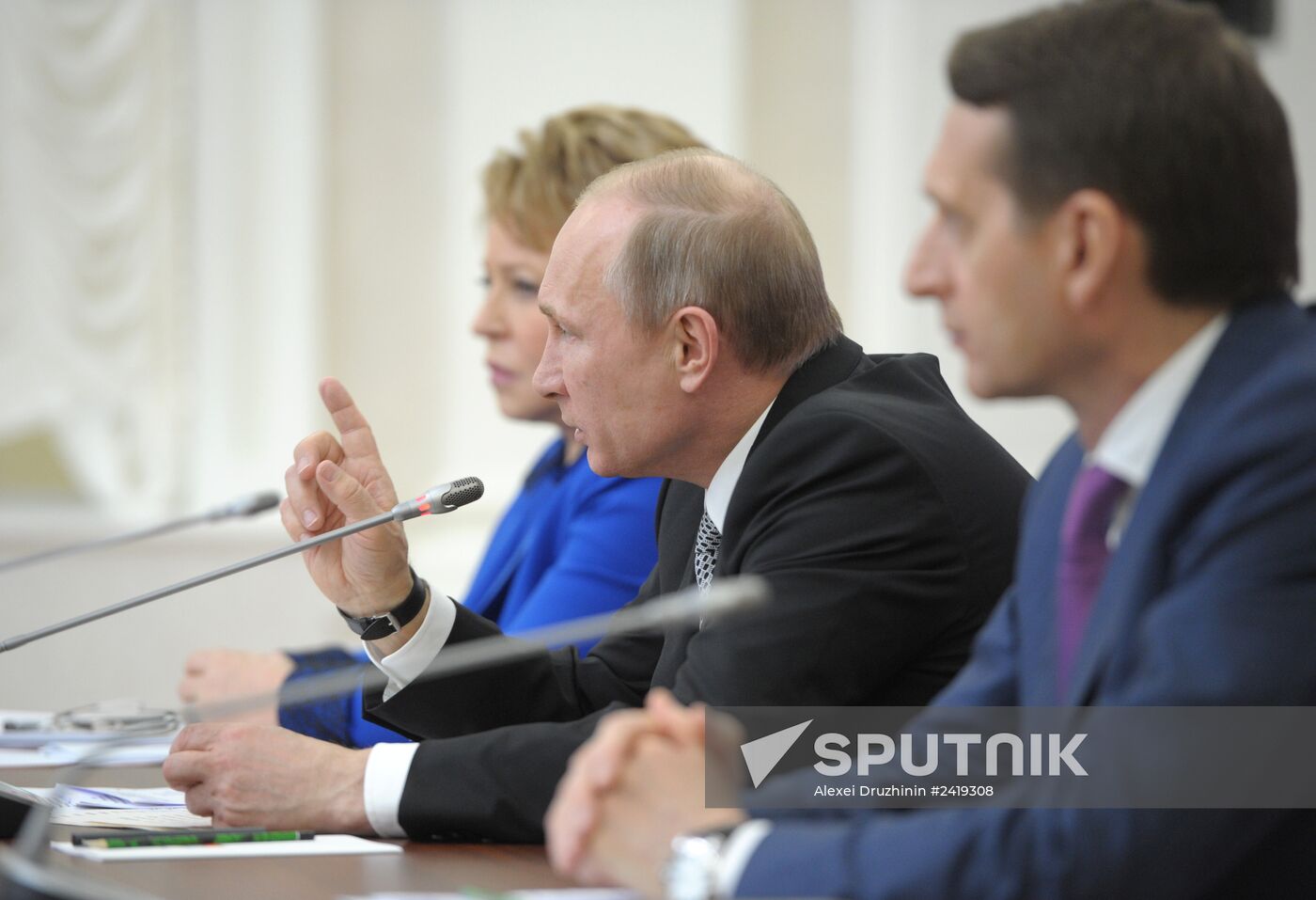 Vladimir Putin's working visit to Northwestern Federal District
