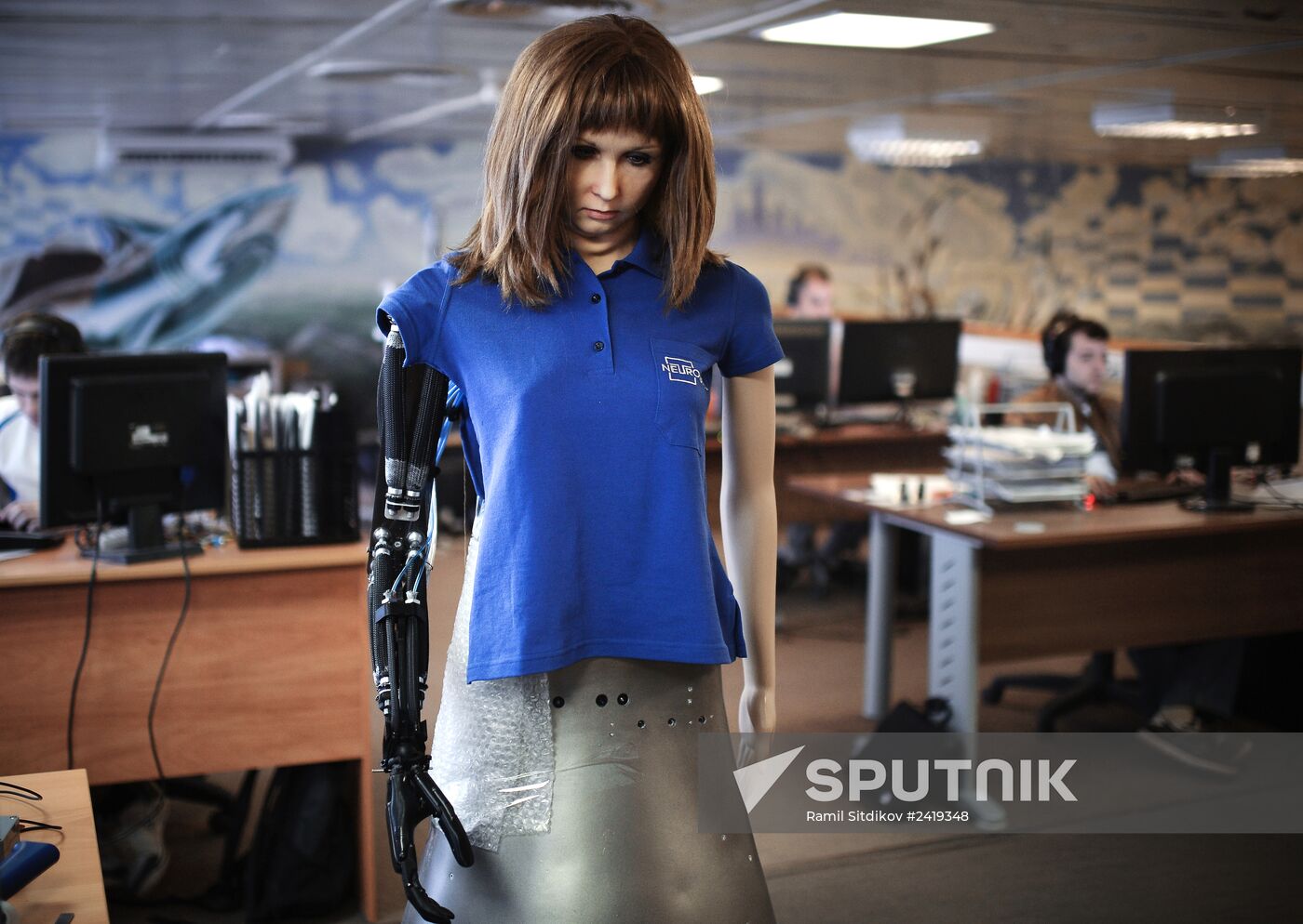 Presentation of the Pushkin Anthropoid Robot
