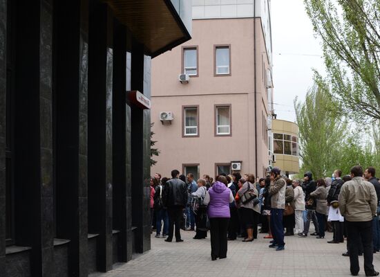 Situation in Donetsk