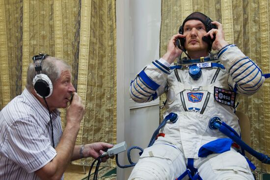 ISS Expedition 40/41 main crew in training