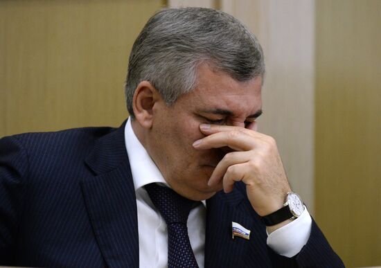 Meeting of the Russian Federation Council