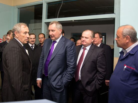 Deputy Prime Minister Dmitry Rogozin visits Crimea