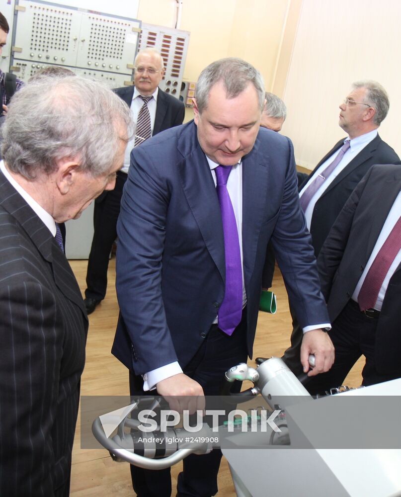 Deputy Prime Minister Dmitry Rogozin visits Crimea