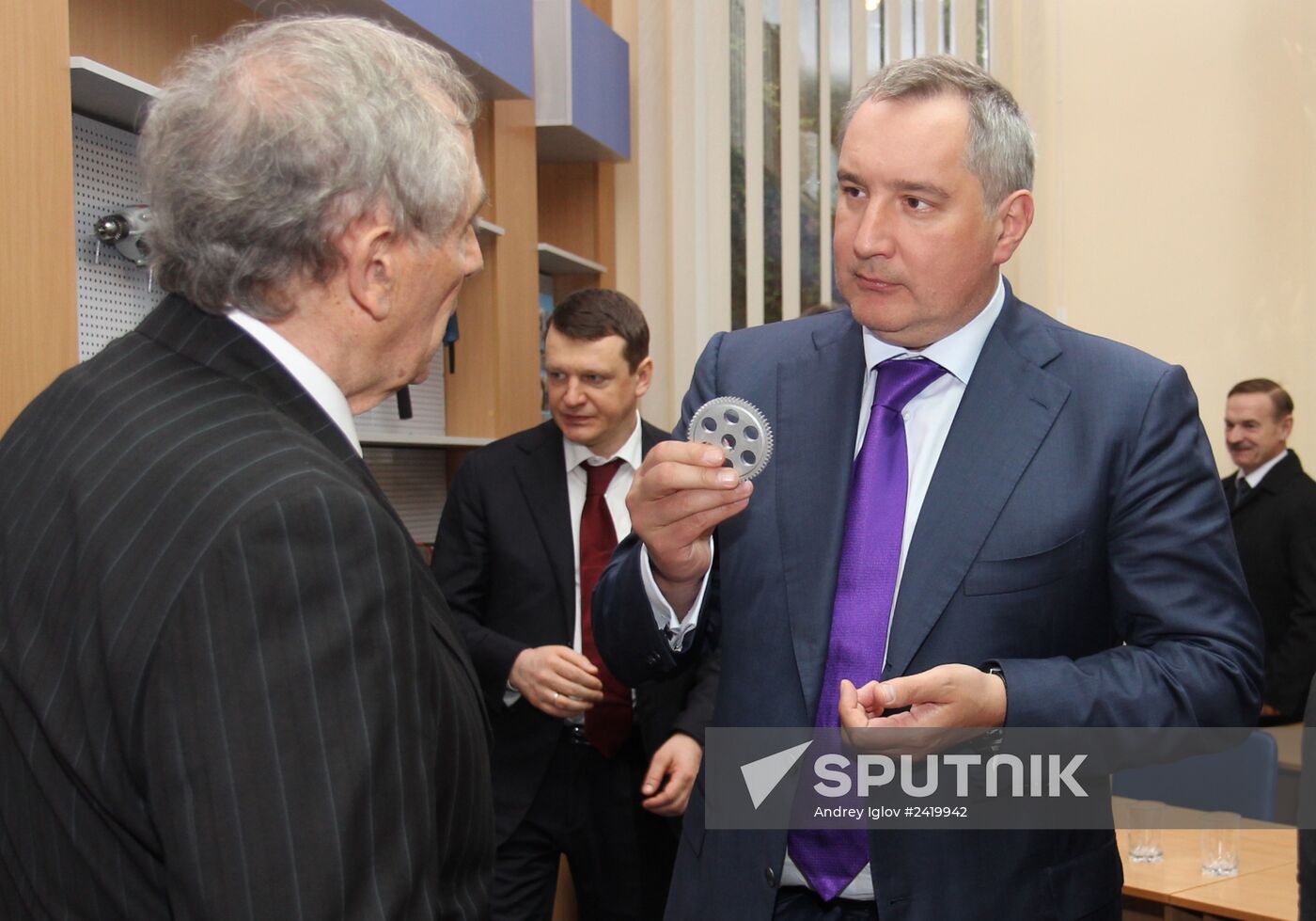 Deputy Prime Minister Dmitry Rogozin visits Crimea