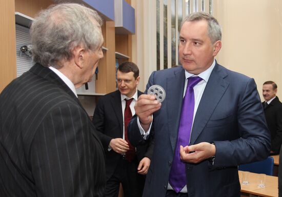 Deputy Prime Minister Dmitry Rogozin visits Crimea