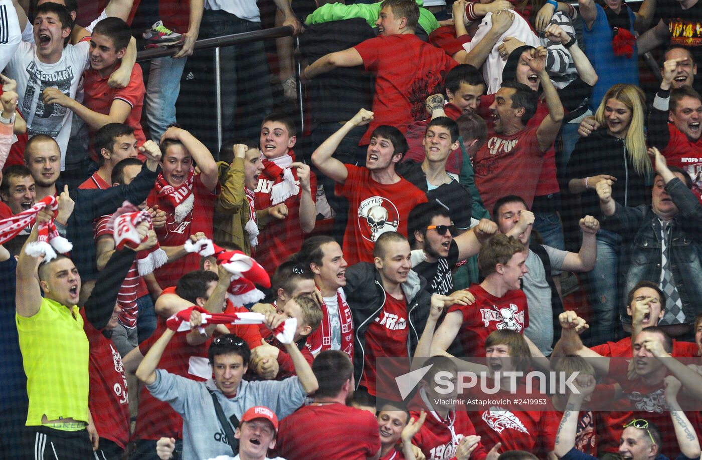 Russian Junior Hockey League. Krasnaya Armiya Moscow vs. Spartak Moscow