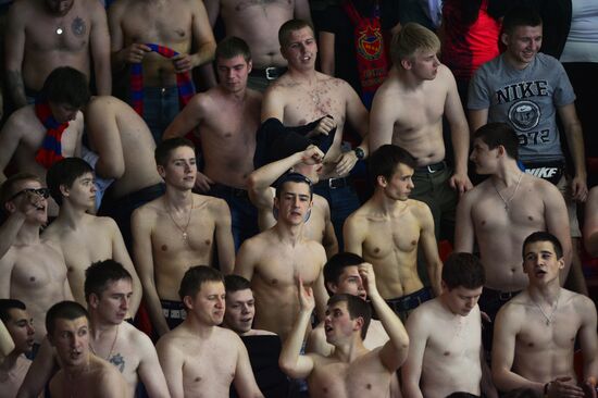 Russian Junior Hockey League. Krasnaya Armiya Moscow vs. Spartak Moscow