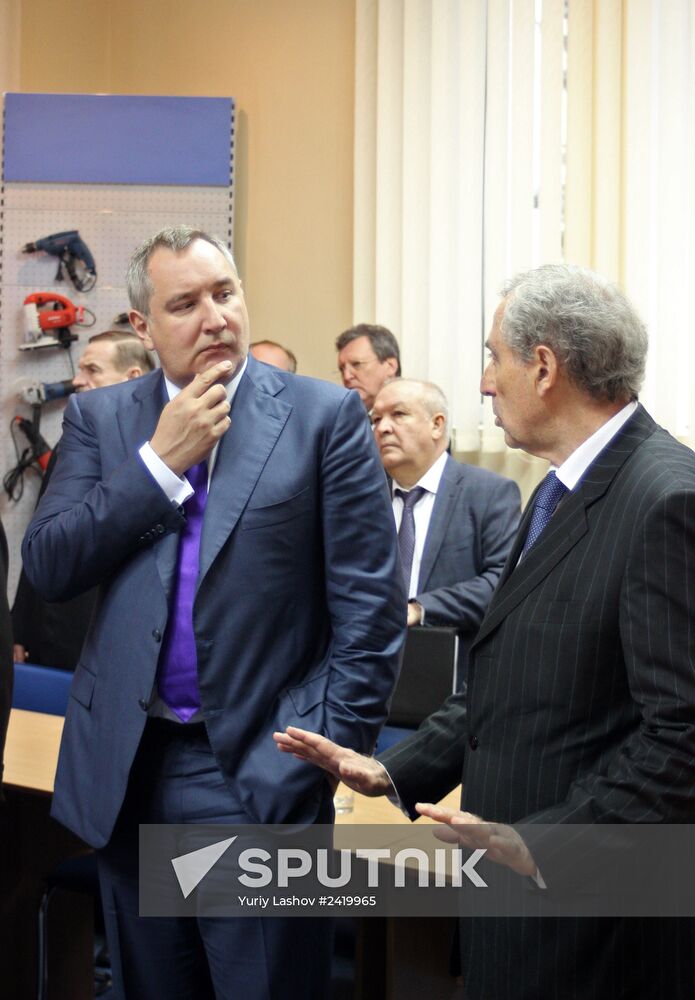 Deputy Prime Minister Dmitry Rogozin visits Crimea