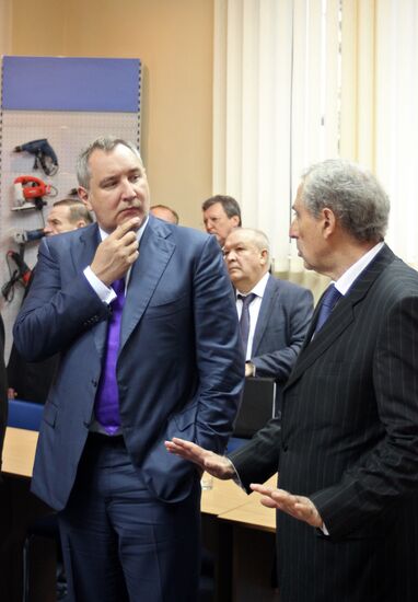 Deputy Prime Minister Dmitry Rogozin visits Crimea