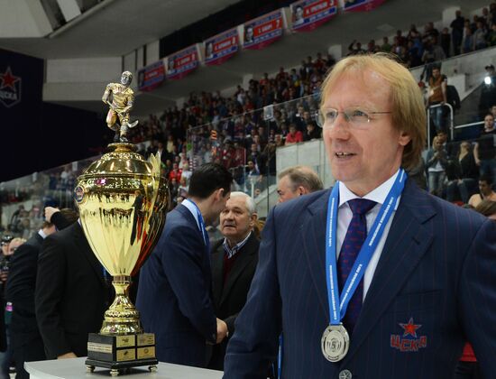 Russian Junior Hockey League. Krasnaya Armiya Moscow vs. Spartak Moscow