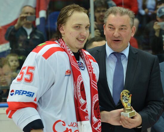 Russian Junior Hockey League. Krasnaya Armiya Moscow vs. Spartak Moscow