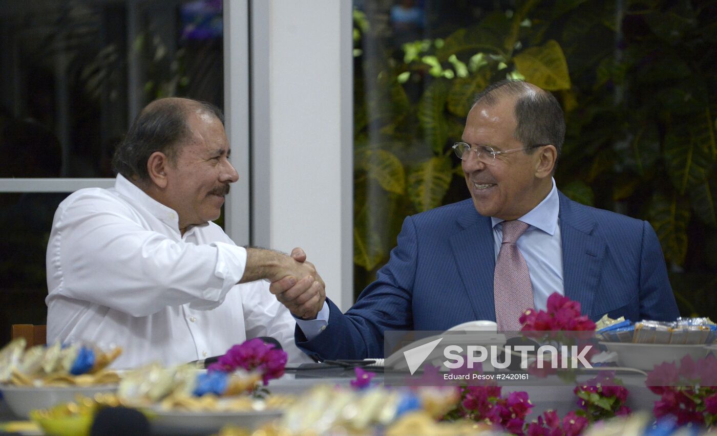 Foreign Minister Sergey Lavrov's working visit to Nicaragua