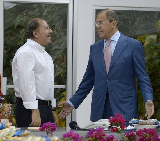 Foreign Minister Sergey Lavrov's working visit to Nicaragua