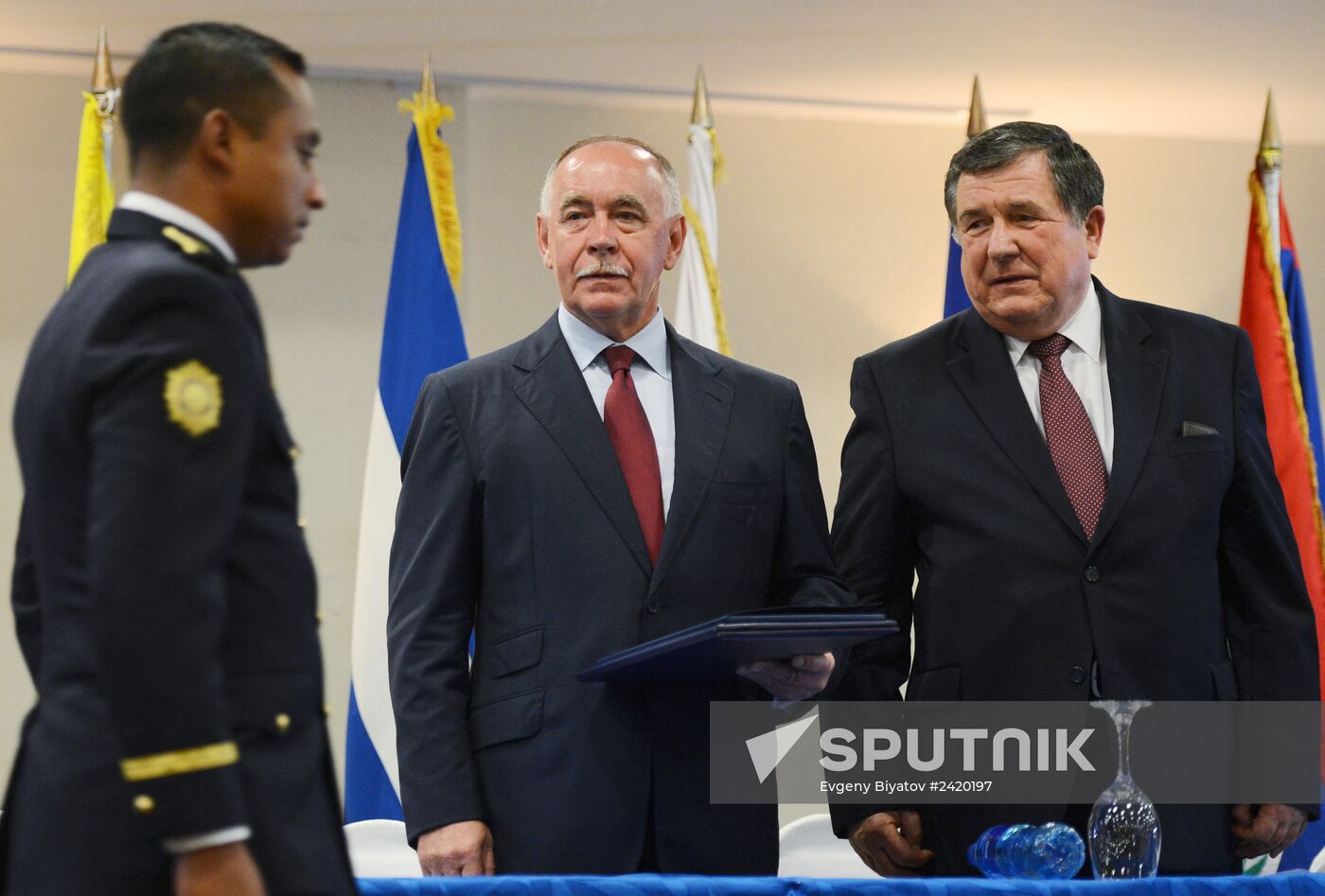 Federal Drug Control Service of Russia trains drug police officers in Nicaragua