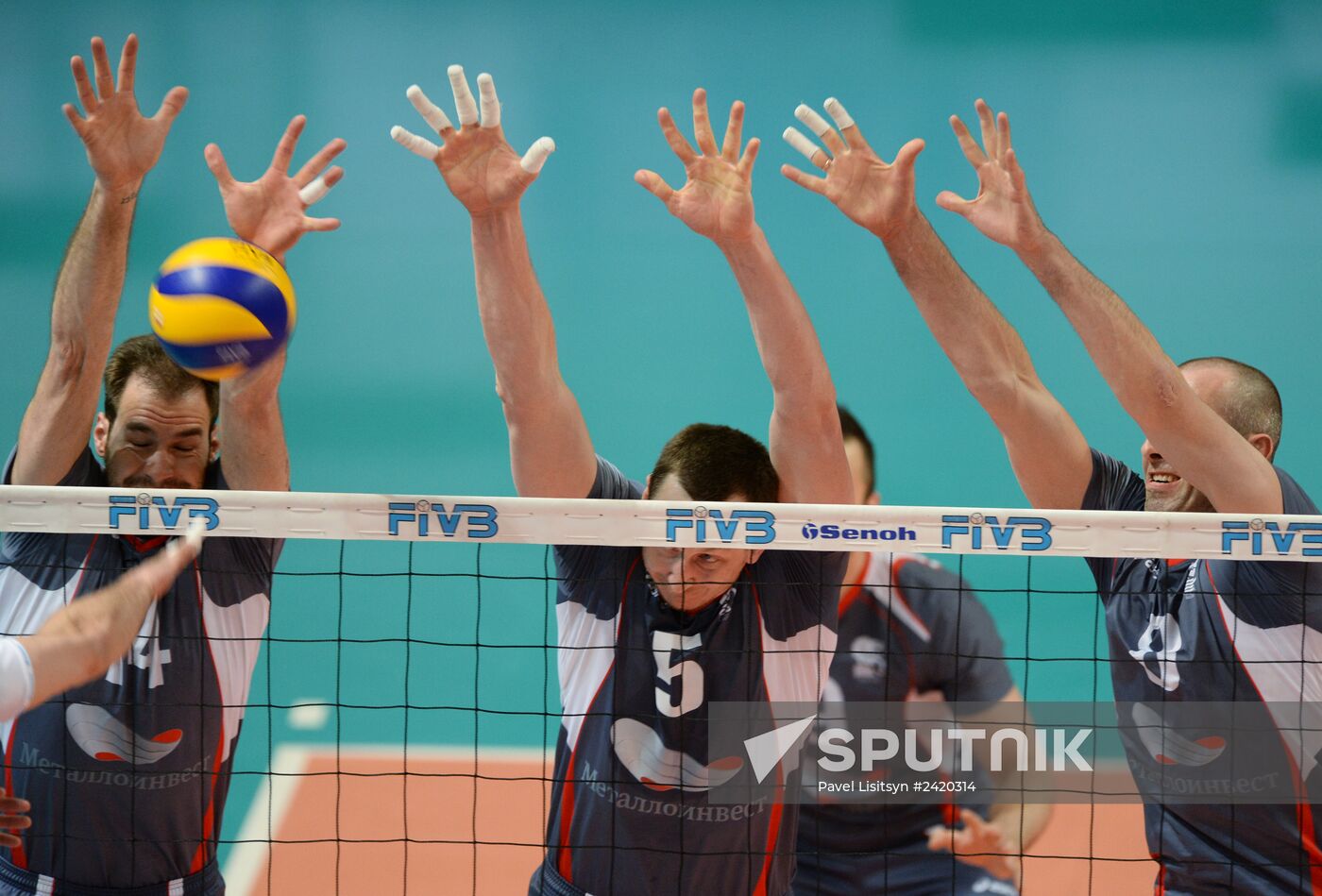 Russian Volleyball Super League. Bronze medal match