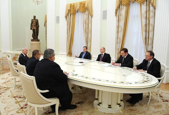 Vladimir Putin meets with Salman bin Hamad bin Isa Al Khalifa