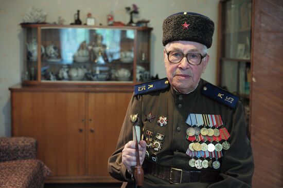 Great Patriotic War veterans. Yury Kolbanov