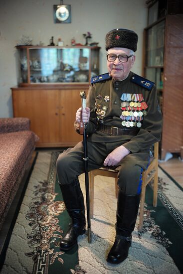 Great Patriotic War veterans. Yury Kolbanov
