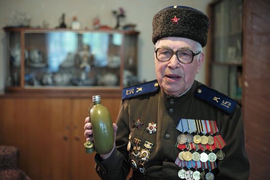 Great Patriotic War veterans. Yury Kolbanov