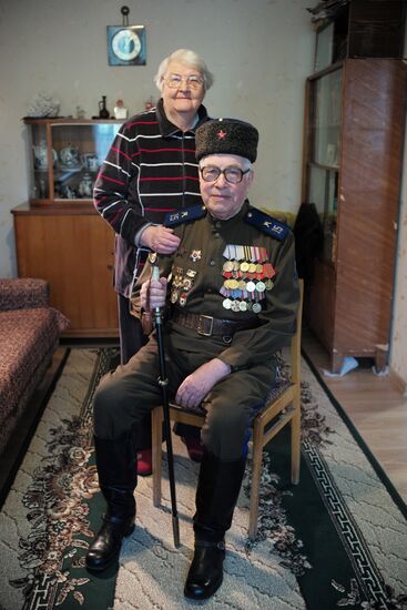 Great Patriotic War veterans. Yury Kolbanov