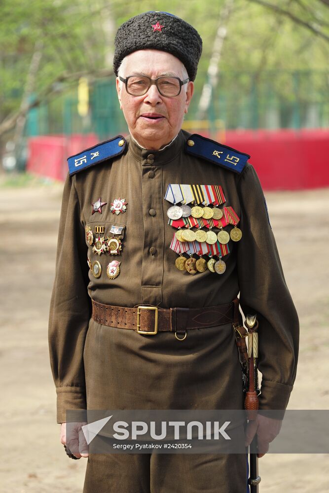 Great Patriotic War veterans. Yury Kolbanov