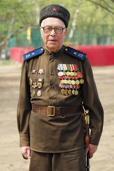 Great Patriotic War veterans. Yury Kolbanov
