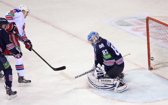 Kontinental Hockey League. Metallurg Magnitogorsk vs. Lev Praha