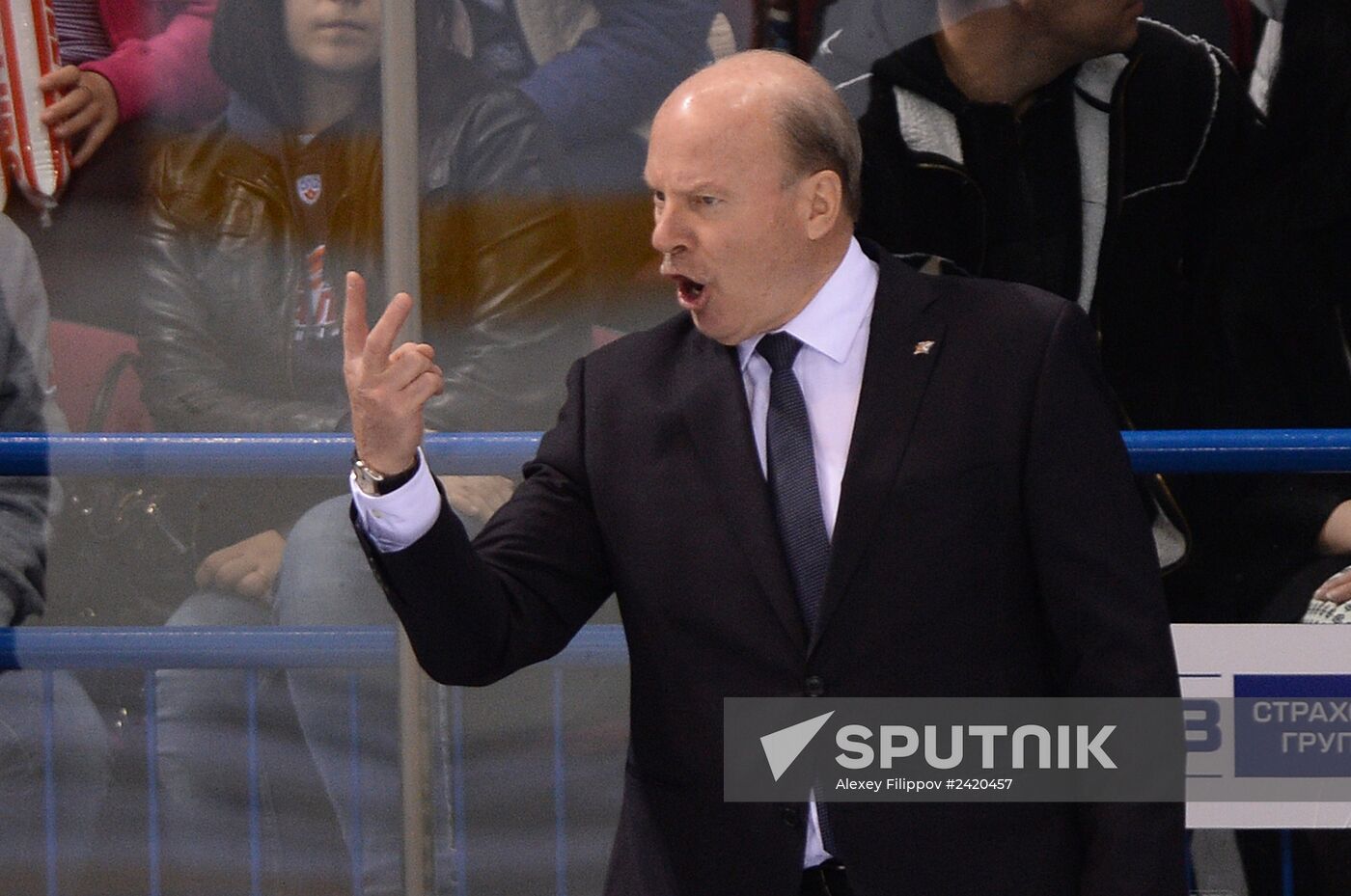 Kontinental Hockey League. Metallurg Magnitogorsk vs. Lev Praha