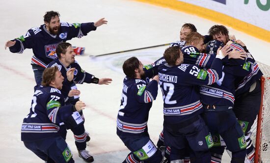 Kontinental Hockey League. Metallurg Magnitogorsk vs. Lev Praha