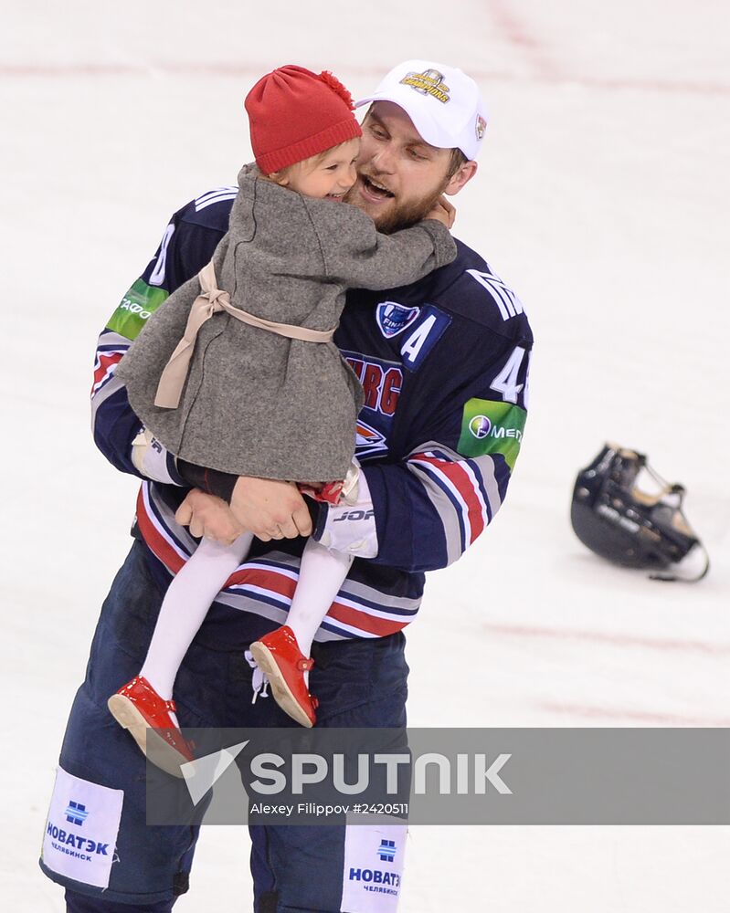 Kontinental Hockey League. Metallurg Magnitogorsk vs. Lev Praha