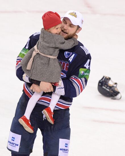 Kontinental Hockey League. Metallurg Magnitogorsk vs. Lev Praha