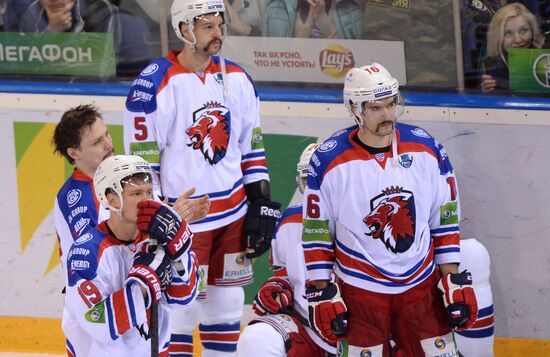 Kontinental Hockey League. Metallurg Magnitogorsk vs. Lev Praha