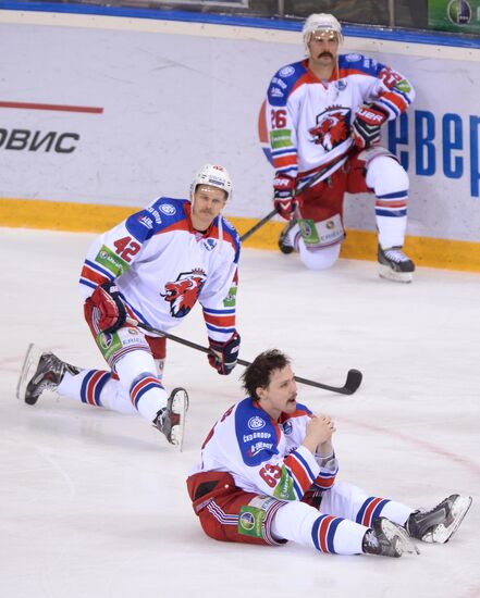 Kontinental Hockey League. Metallurg Magnitogorsk vs. Lev Praha
